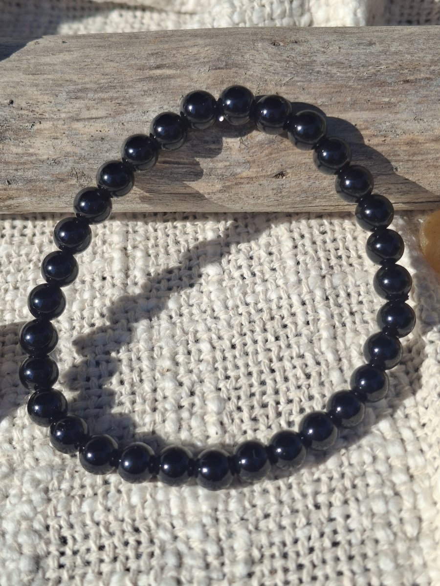 Obsidienne 6 mm